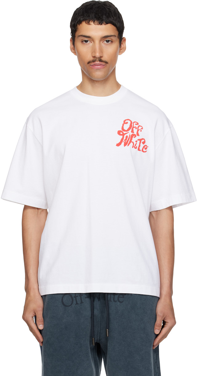 OFF-WHITE 韓国国旗 Tシャツ Off-White Collab Seoul Exclusive T-Shirt by Chrome Hearts | YP