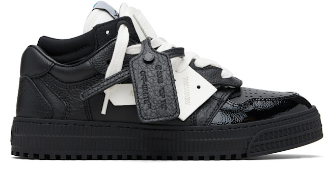 Off-White: Black 3.0 Floating Arrow Sneakers | SSENSE