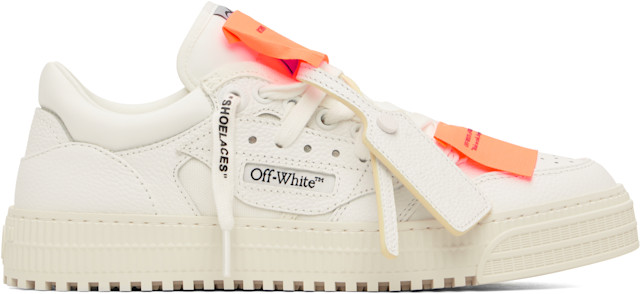 Off-White: White Low Top 3.0 Off Court Sneakers | SSENSE