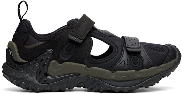 メレル Merrell 1TRL: Black Cham Redux Sieve Sneakers | SSENSE