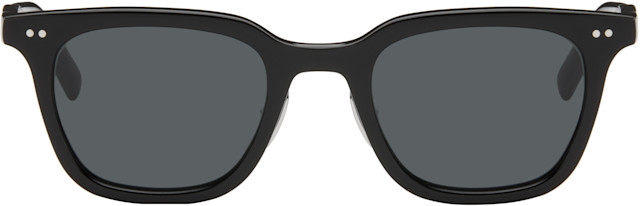 STUDIO NICHOLSON サングラス EYEVAN製 ユニセックス Studio Nicholson: ブラック Type 1 サングラス | SSENSE 日本