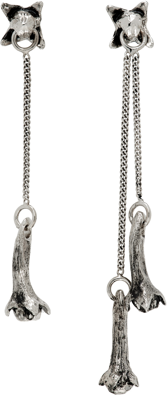 LEMAIRE: Clove Pendant Earrings | SSENSE