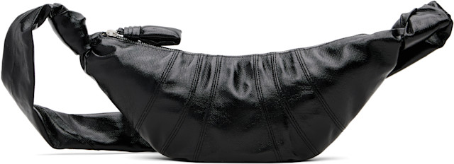 LEMAIRE: Black Small Croissant Bag | SSENSE