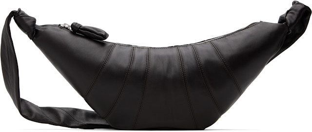 LEMAIRE: Brown Medium Croissant Bag | SSENSE