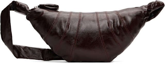 LEMAIRE: Brown Medium Croissant Bag | SSENSE