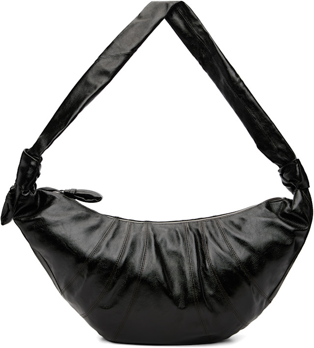 LEMAIRE: Brown Large Croissant Bag | SSENSE Canada
