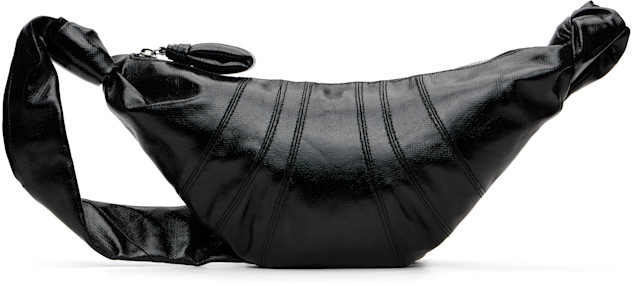 LEMAIRE: Black Small Croissant Bag | SSENSE