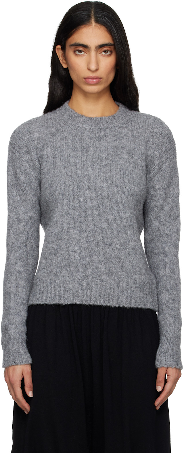 paloma wool 長袖 カットソー グレー paloma-wool-gray-clock-sweater.jpg