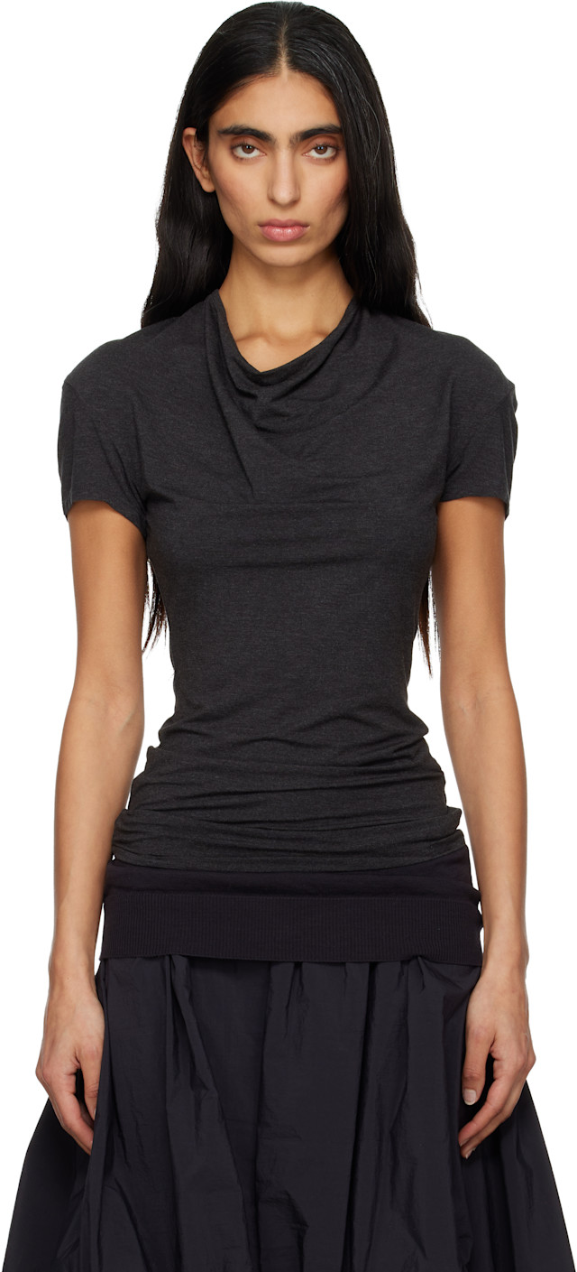 Paloma Wool: Gray Raffa T-shirt | SSENSE