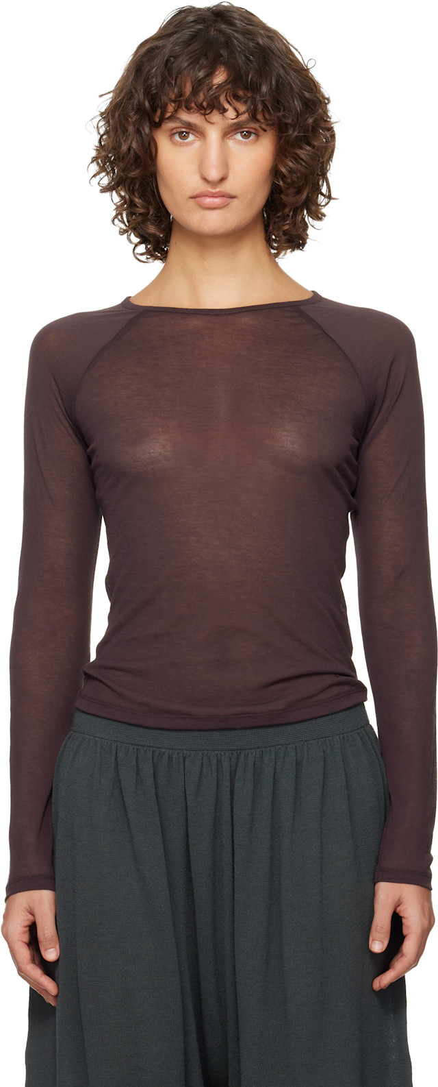 Paloma Wool: Brown Hiro T-shirt | SSENSE
