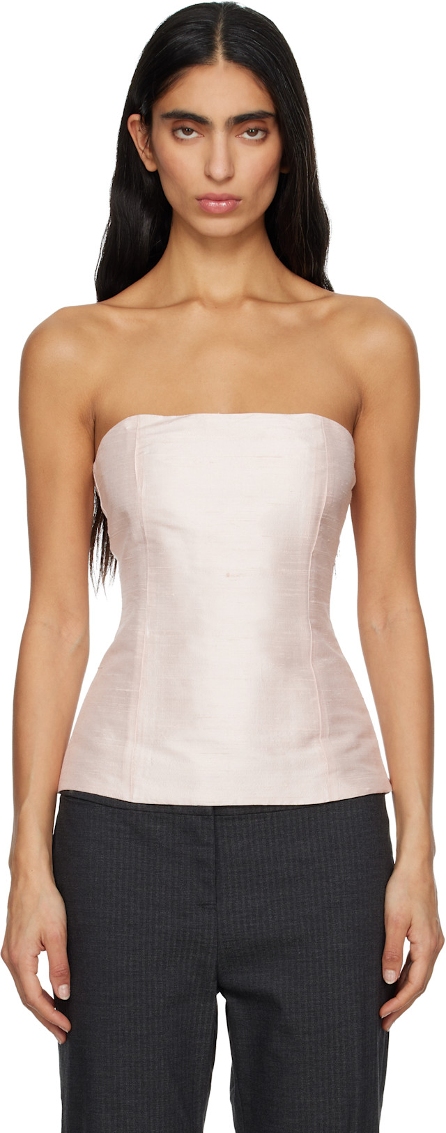 Paloma Wool: Pink Agnes Top | SSENSE