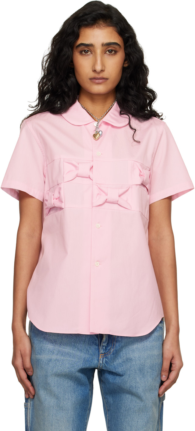 【限定SALE】COMME des GARÇONS GIRL Gジャン comme-des-garcons-girl-pink-