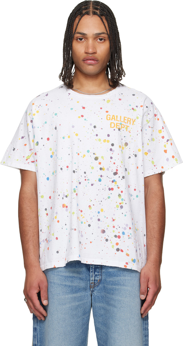 Gallery Dept.: White 'Le Pop' T-shirt | SSENSE