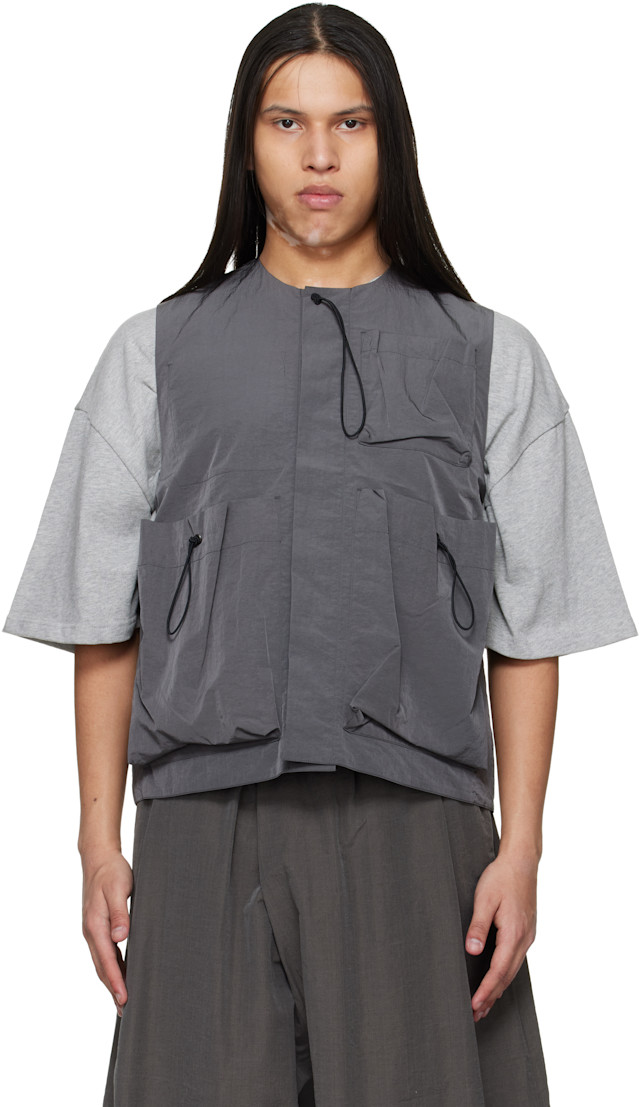 Toogood: Gray 'The Roper' Vest | SSENSE