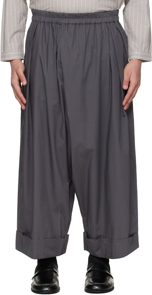 Toogood: Gray 'The Baker' Trousers | SSENSE