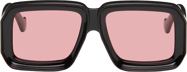 LOEWE: ブラック Paula's Ibiza Dive In Mask サングラス | SSENSE 日本