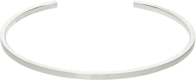 Le Gramme: Ribbon 'le 7g' Bracelet | SSENSE