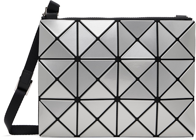 BAO BAO ISSEY MIYAKE: Silver Lucent Bag | SSENSE