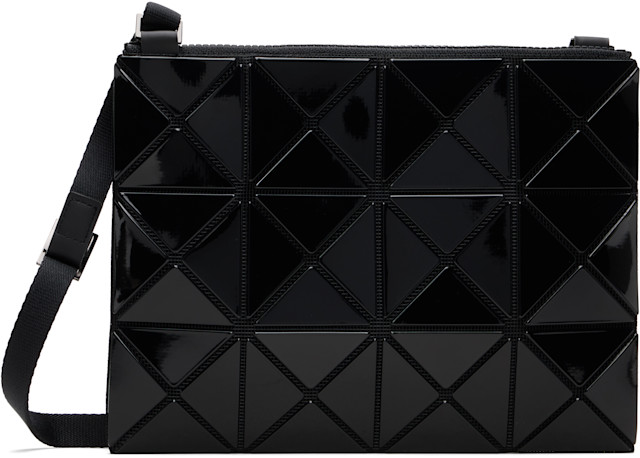 BAO BAO ISSEY MIYAKE: Black Lucent Bag | SSENSE