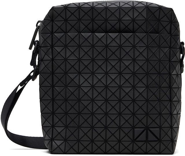 BAO BAO ISSEY MIYAKE: Black Voyager Reflector Bag | SSENSE