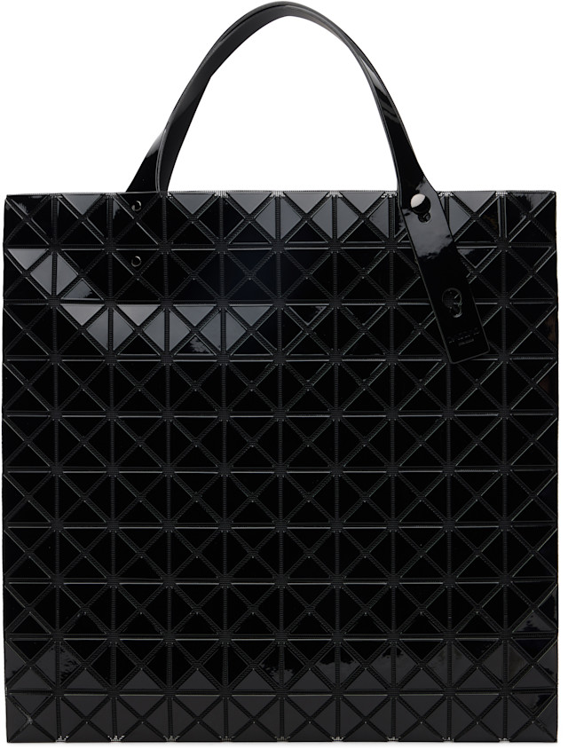 BAO BAO ISSEY MIYAKE: Black Prism Tote | SSENSE