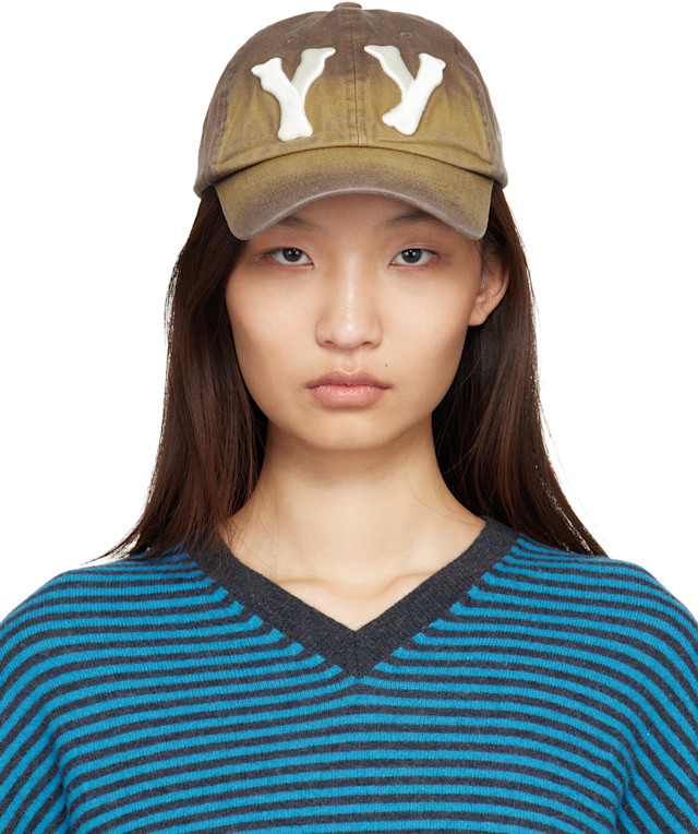 OPEN YY: SSENSE Exclusive Brown Gradient Ball Cap | SSENSE