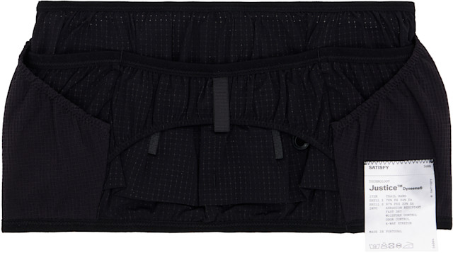 Satisfy: Black Justice Dyneema Trail Band Belt | SSENSE