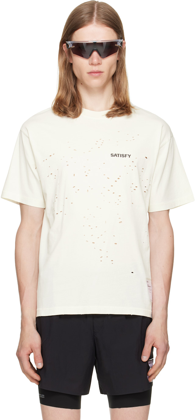 Satisfy: Off-White MothTech T‑shirt | SSENSE