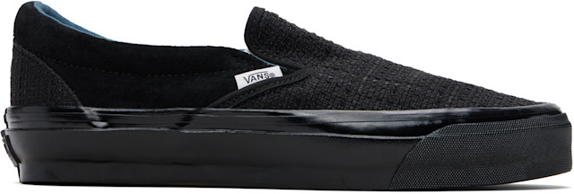 VANS プレミアム　スリッポンスニーカー　ブラック　28cm Vans: ブラック Premium Classic スリッポンスニーカー | SSENSE 日本