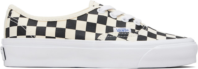Vans: Off-White & Black LX Authentic Reissue 44 Sneakers | SSENSE