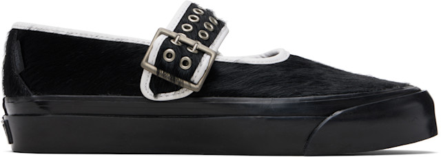Vans: Black Life Is Unfair Edition LX Mary Jane WS Sneakers | SSENSE
