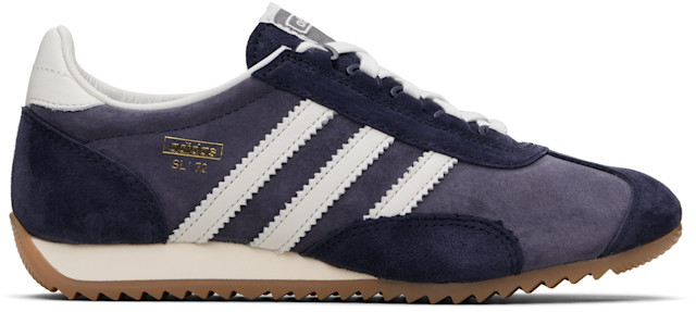 adidas Originals: Navy SL 72 Pt Sneakers | SSENSE