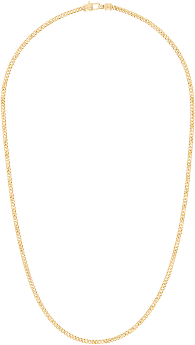 Tom Wood: Curb Chain M Necklace | SSENSE
