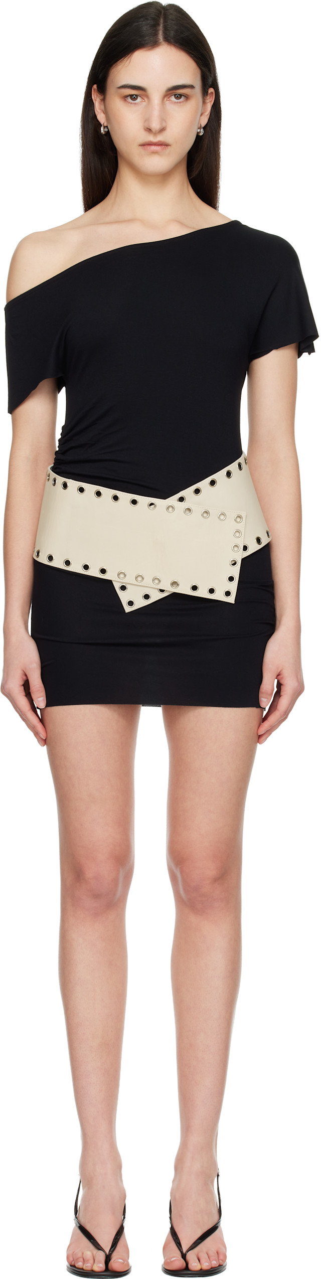 Gimaguas: Black Daria Minidress | SSENSE