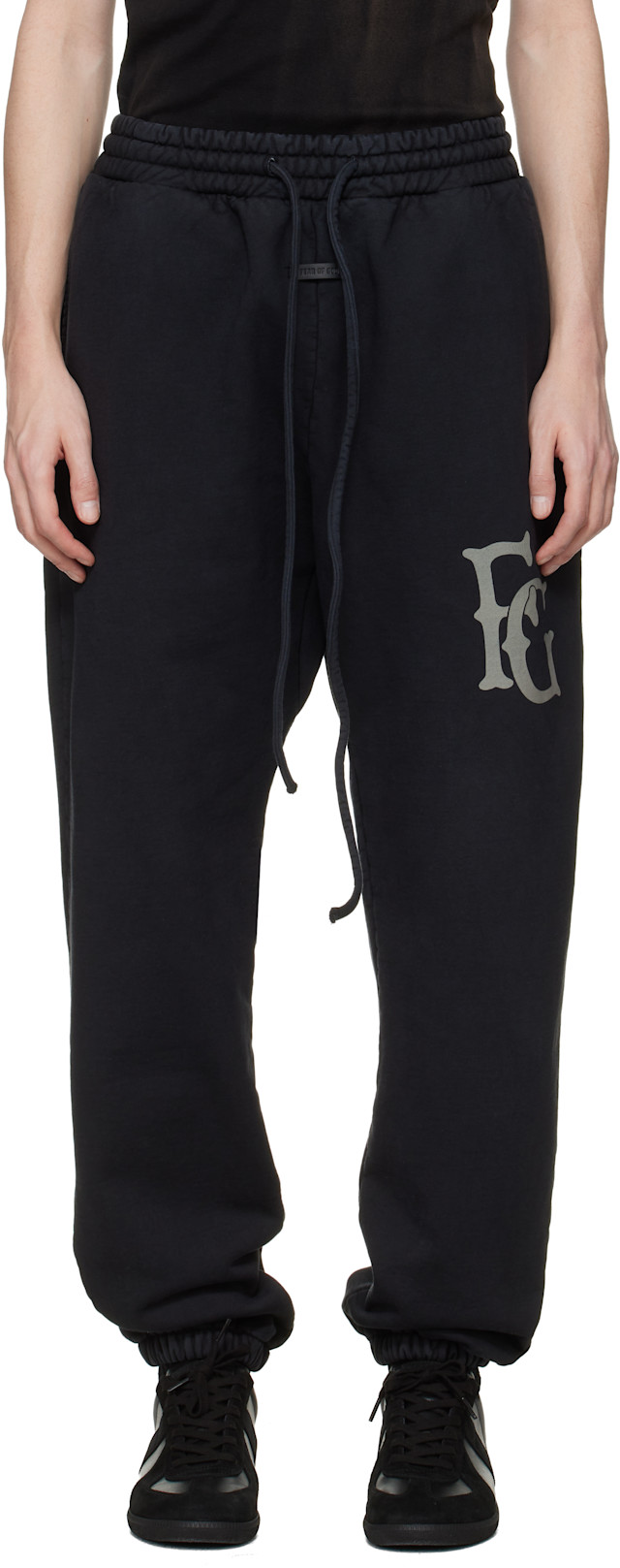 Fear of God: Black FG Classic Sweatpants | SSENSE