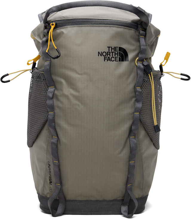 The North Face: Taupe Universal Day Backpack | SSENSE Canada