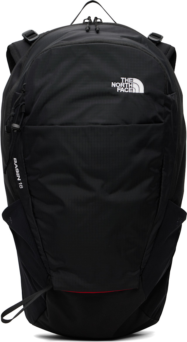 The North Face: ブラック Basin 18 バックパック | SSENSE 日本