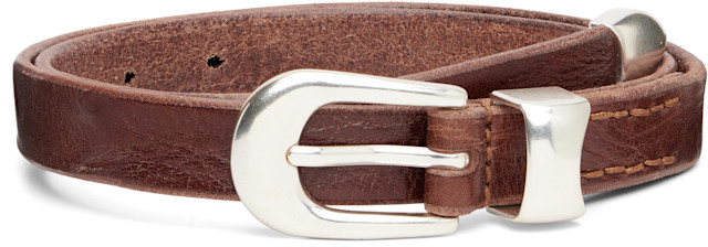 OUR LEGACY 2cm ベルト brown size: 80 OUR LEGACY: Brown 2cm Belt | SSENSE Germany