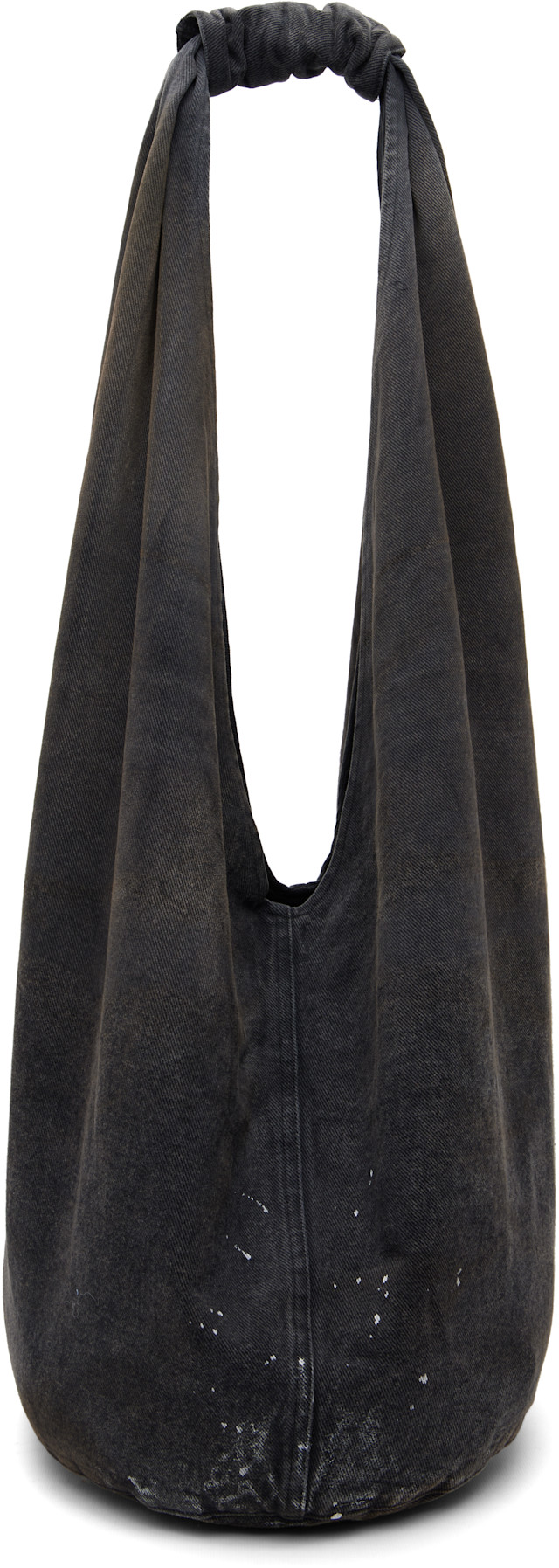 【ourlegacy】drip bag black OUR LEGACY: Black Drip Bag | SSENSE
