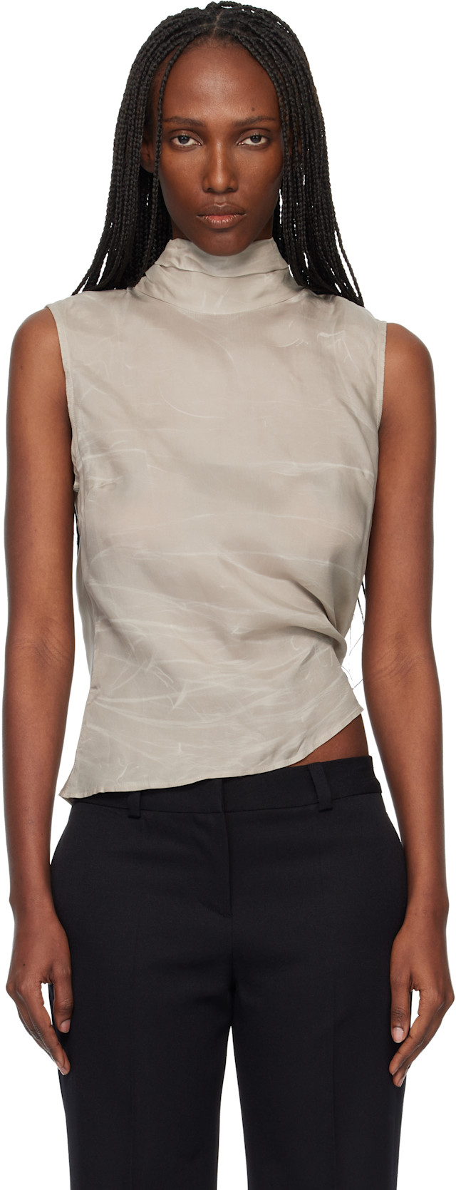 トップス OUR LEGACY VIRTUOUS BLOUSE our-legacy-beige-virtuous-