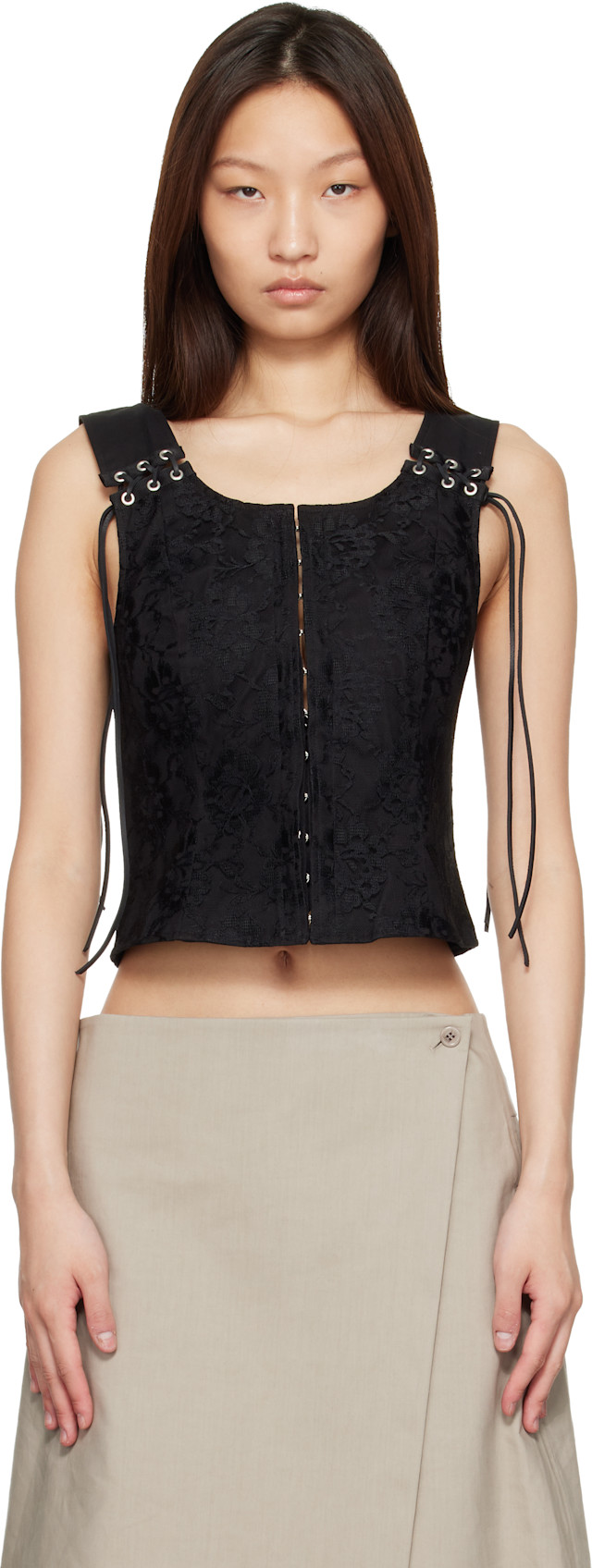 OUR LEGACY ブラック タフベスト OUR LEGACY: Black Tough Vest | SSENSE Canada