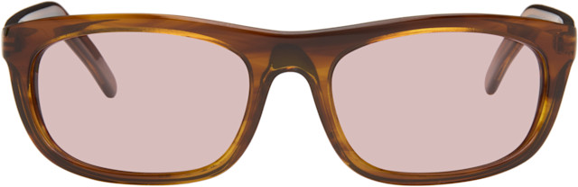 OUR LEGACY: Brown Shelter Sunglasses | SSENSE