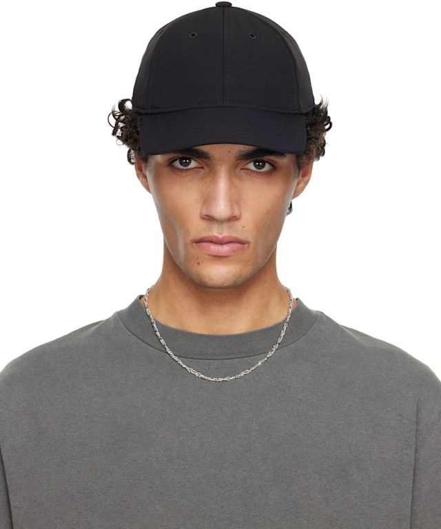 OUR LEGACY ブラックキャップ OUR LEGACY: ブラック ベースボールキャップ | SSENSE 日本