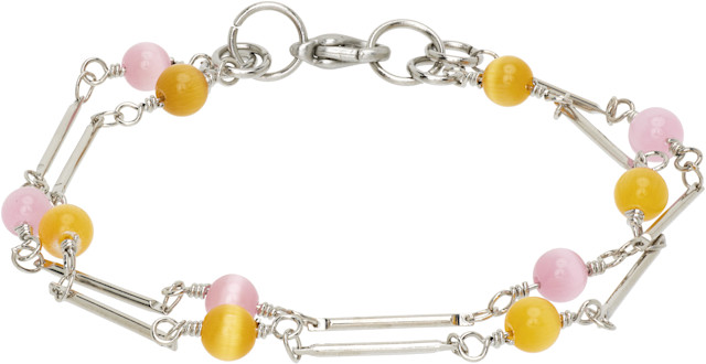 OUR LEGACY: 'Fabricated Pearl' Bracelet | SSENSE
