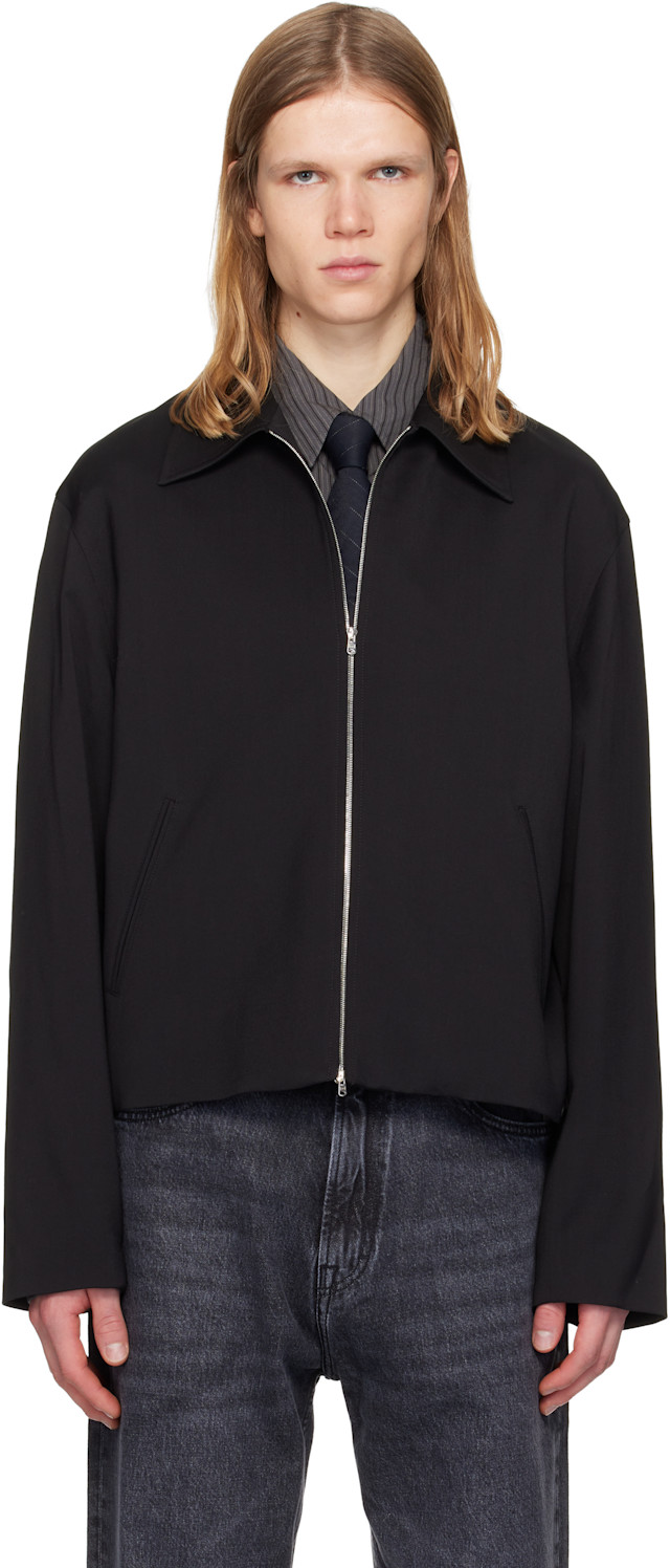 OUR LEGACY: Black Mini Jacket | SSENSE OUR LEGACY: Black Mini Jacket | SSENSE