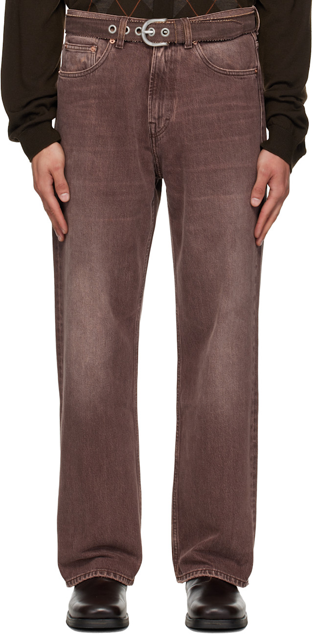OUR LEGACY: Brown Third Cut Jeans | SSENSE