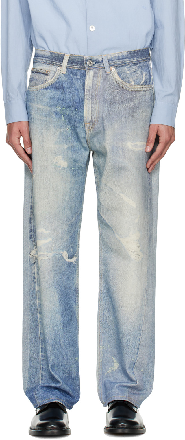 OUR LEGACY: Blue Third Cut Jeans | SSENSE United Kingdom