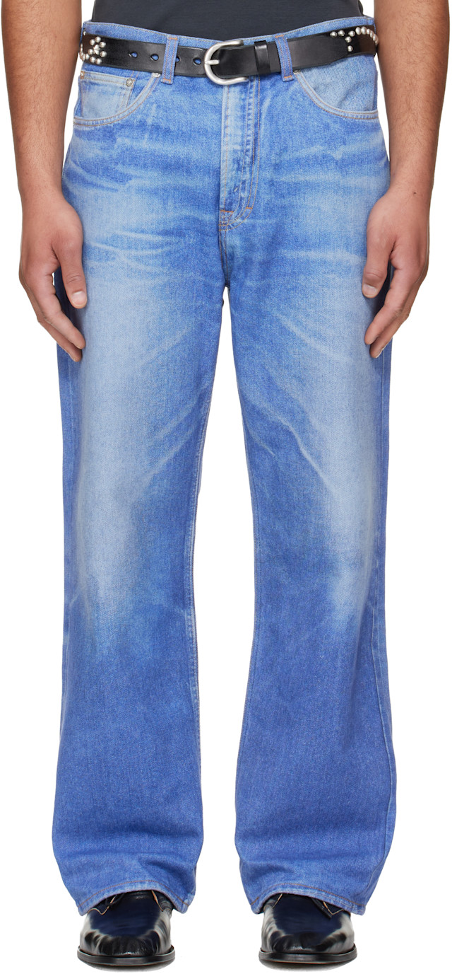 OUR LEGACY: Blue Third Cut Jeans | SSENSE
