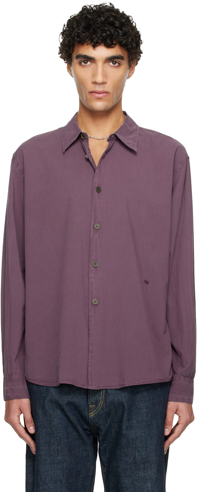 OUR LEGACY: Purple Beyond Shirt | SSENSE