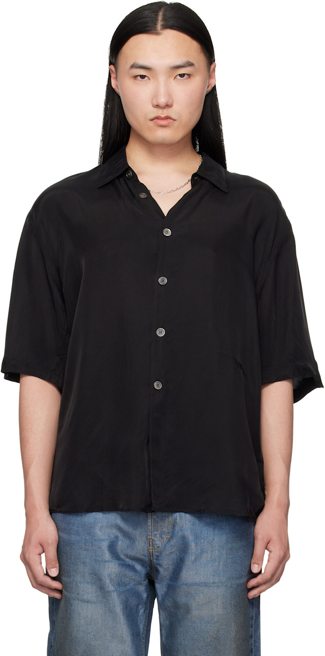 OUR LEGACY: Black Beyond Shortsleeve Shirt | SSENSE